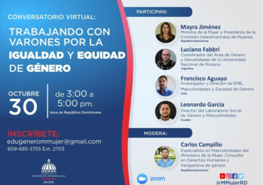 Trabajando con Hombres por la Igualdad y equidad de género